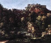 DUGHET, Gaspard View of Tivoli df11g oil